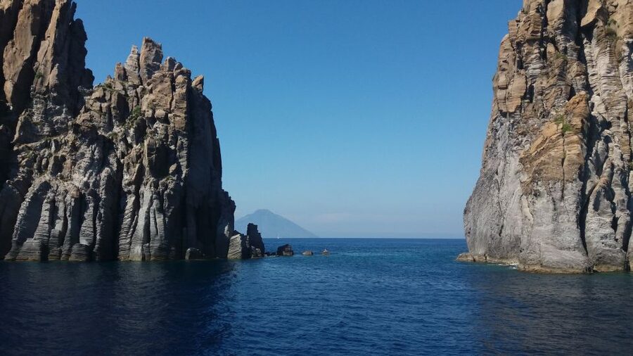 From Taormina: Chic Panarea and Stromboli Day Tour - Panarea’s winding lanes and Calajunco Bay