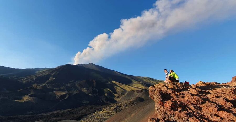 From Taormina: Etna Tour with Hiking, Cave Visit, & Tastings - The lava cave with helmet and headlamp