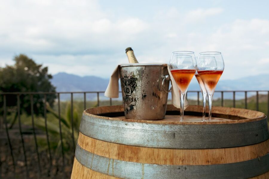 From Taormina: Mount Etna Food and Wine Tasting Tour - Lunch on an Open-Air Terrace