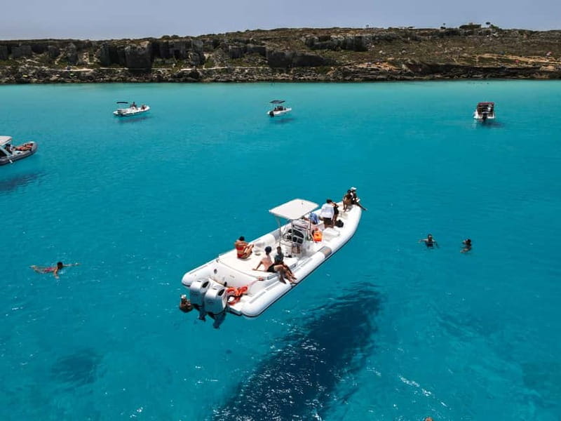From Trapani: Egadi Islands Favignana & Levanzo Cruise - Favignana village gives you a needed land break