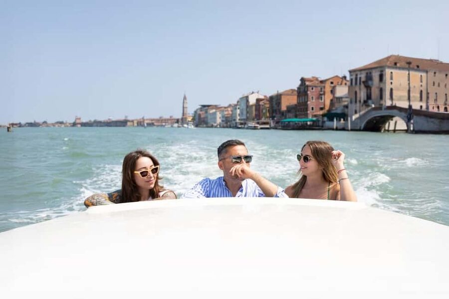 From Venice: Murano and Burano Half-Day Island Tour by Boat - The boat ride across the lagoon