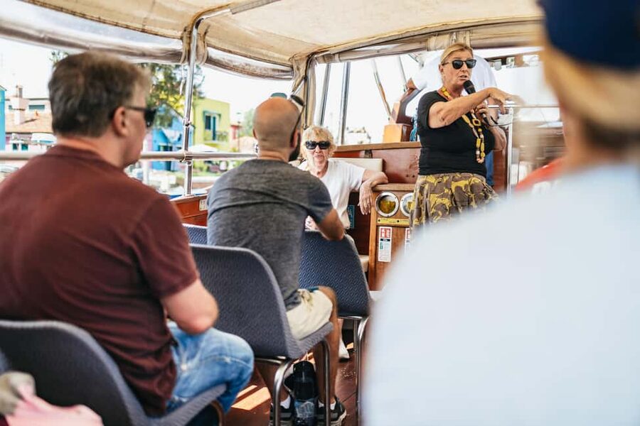 From Venice: Murano & Burano Guided Tour by Private Boat - The boat ride back through the lagoon