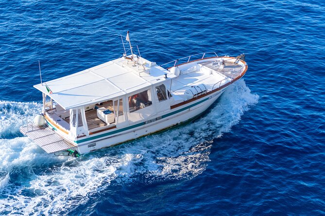Full Day Capri Island Cruise from Praiano, Positano or Amalfi - Swimming, snacks, and the return cruise