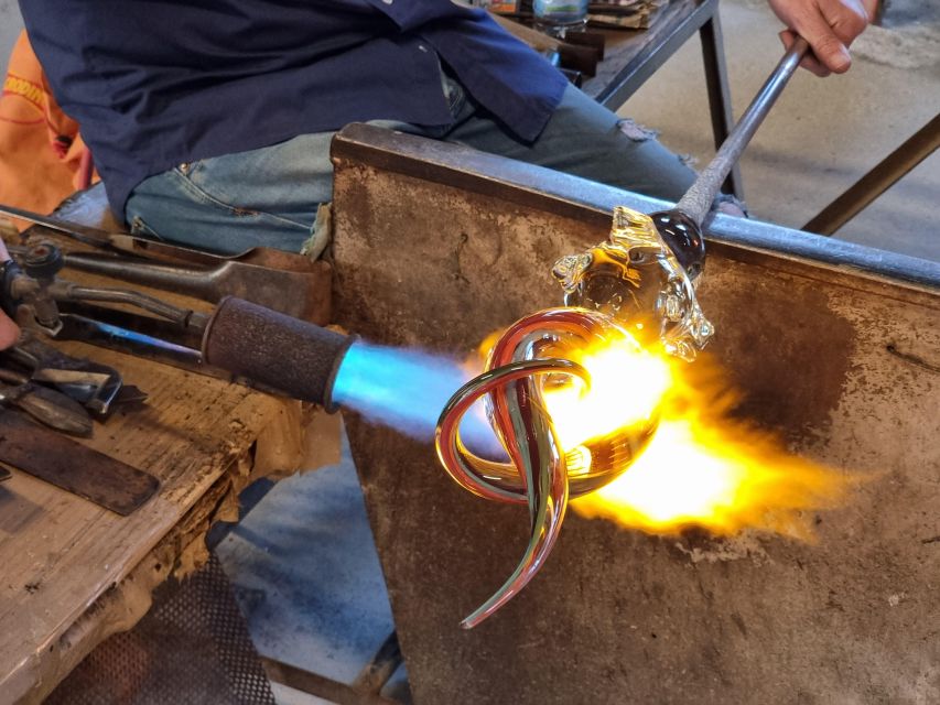 Glass Blowing Show Visit Murano Glass Factory & Showroom OMG - From furnace to the 500-square-metre showroom
