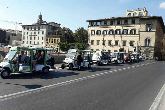 Golf Cart Tour to Fiesole Roman Theatre and Museum - The ride from Santa Croce to the Florentine viewpoints