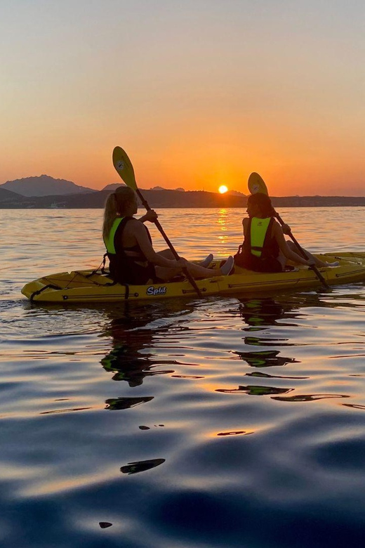 Golfo Aranci: Small group Kayak tour with Aperitif &dolphins - The fish farm is the dolphin-watching zone