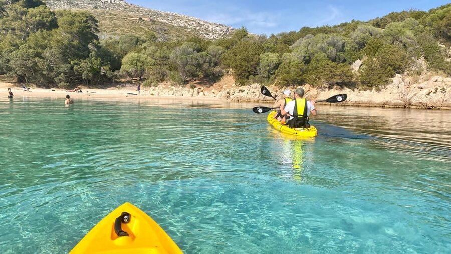 Golfo Aranci: Small group Kayak tour with Aperitif &dolphins - Morning or sunset: which departure suits you?