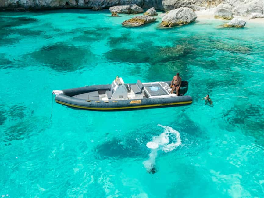 Guided cruise to Cala Goloritzè, Cala Mariolu, Cala Gabbiani, and Biriala - Cala Goloritzè and the First Clear-Water Swim