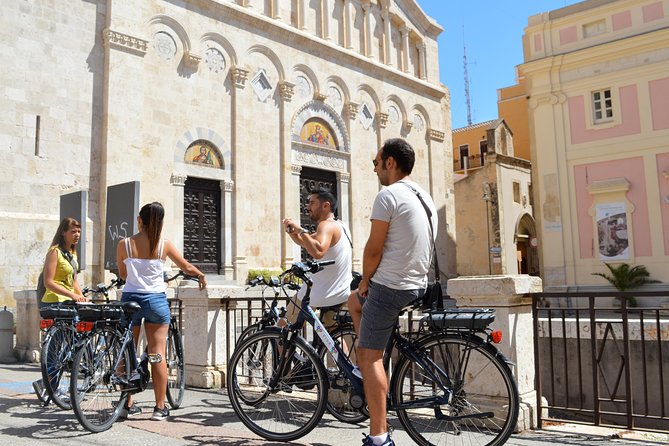 Guided Electric Bicycle Tour in Cagliari - Castello and the climb to the medieval center