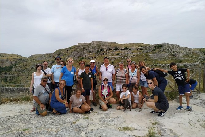 Guided Tour of Matera Sassi - Piazzetta Pascoli and the final view