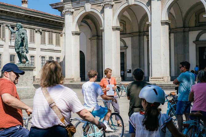 Highlights and hidden gems of Milan Bike Tour - Sforza Castle and the power of Renaissance Milan