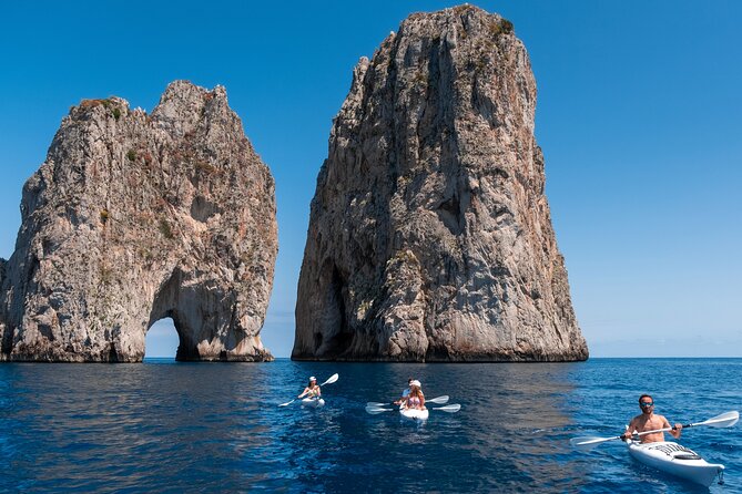 Kayak tour in Capri between caves and beaches. Photos included. - Is $52.99 good value on Capri?