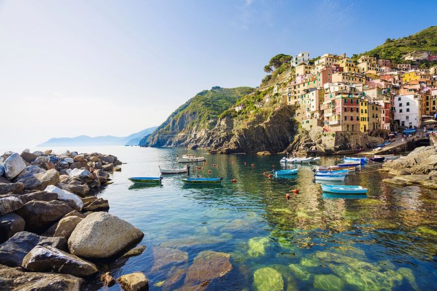 La Spezia: Cinque Terre and Portovenere Full-Day Boat Tour - Cinque Terre village by village from the water