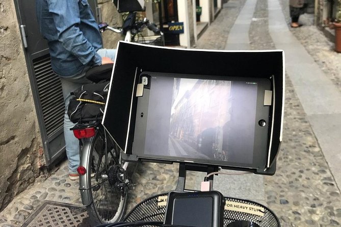 Lake Como: eBike City Tour Guided by an iPad and a Tour Leader - Volta Square and Teatro Sociale