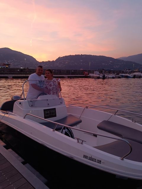 Lake Como: Motor Boat Rental - Seeing the shore from a new angle