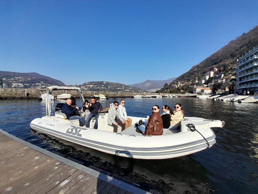 Lake Como: Shared Boat Tour with Prosecco Aperitif - Villa Pizzo and the gardens that reach the water