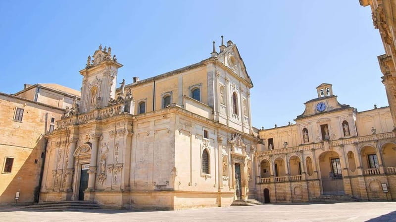 Lecce: Baroque Architecture and Underground Walking Tour - Santa Croce and Lecce’s Baroque language