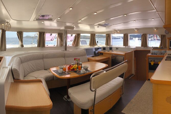Luxury catamaran from Porto Rafael-Palau to the Maddalena Archipelago - Pink Beach is a photo stop, not a swimming stop