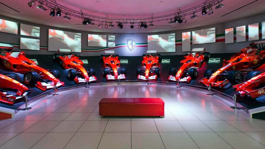 Maranello and Modena: Ferrari Museums Combo Tickets - See the five engine sections in Modena
