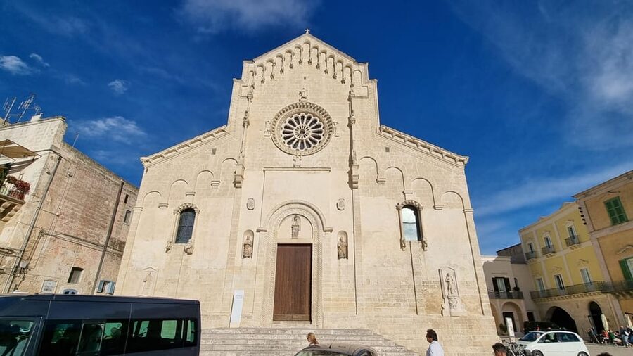 Matera: 3-hour Private Full Sassi di Matera Guided Tour - Matera Cathedral and the finish at Piazza Duomo
