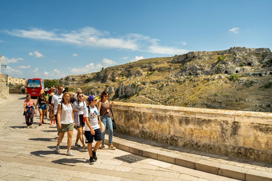 Matera: Sassi Tour with Cave House and Rupestrian Church - Sasso Caveoso and the big Matera views