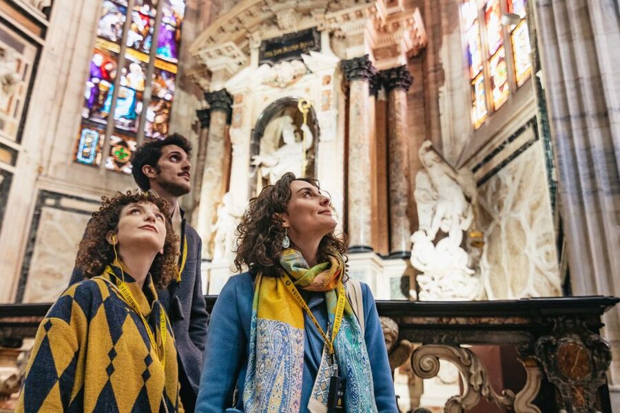 Milan: Duomo Rooftop and Cathedral Guided Tour with Tickets - Inside Milan Cathedral: seven centuries in one room