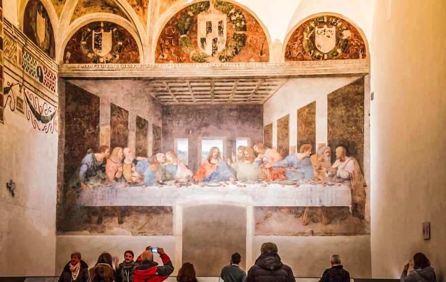 Milan: Guided Walking Tour & Last Supper Visit with Ticket - The Galleria’s glass roof and polished floor