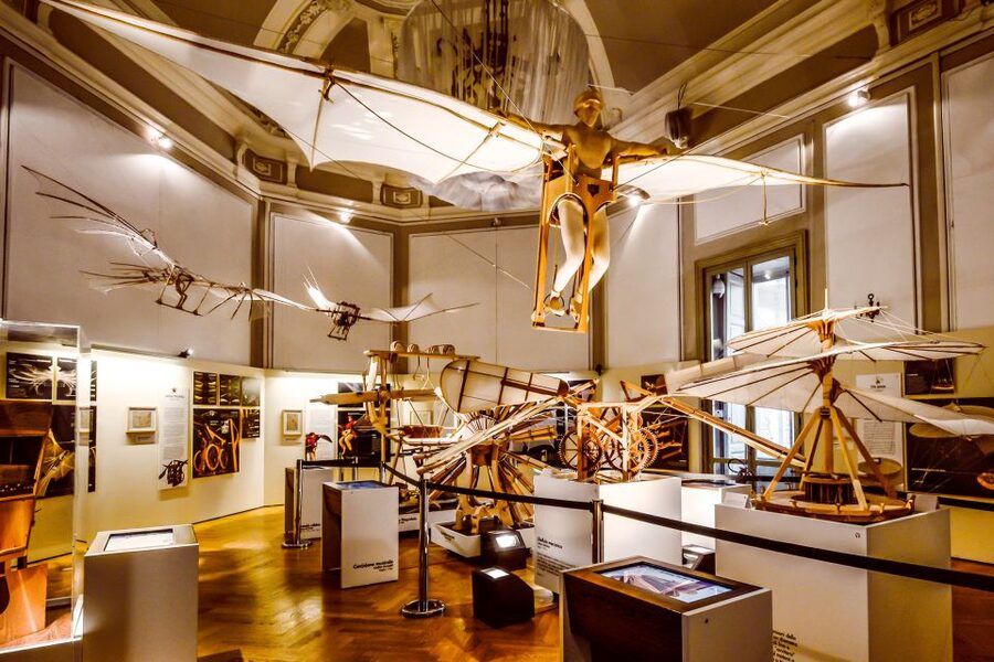 Milan: Leonardo3 The World of Leonardo Museum Entry Ticket - Leonardo’s notebooks become working machines