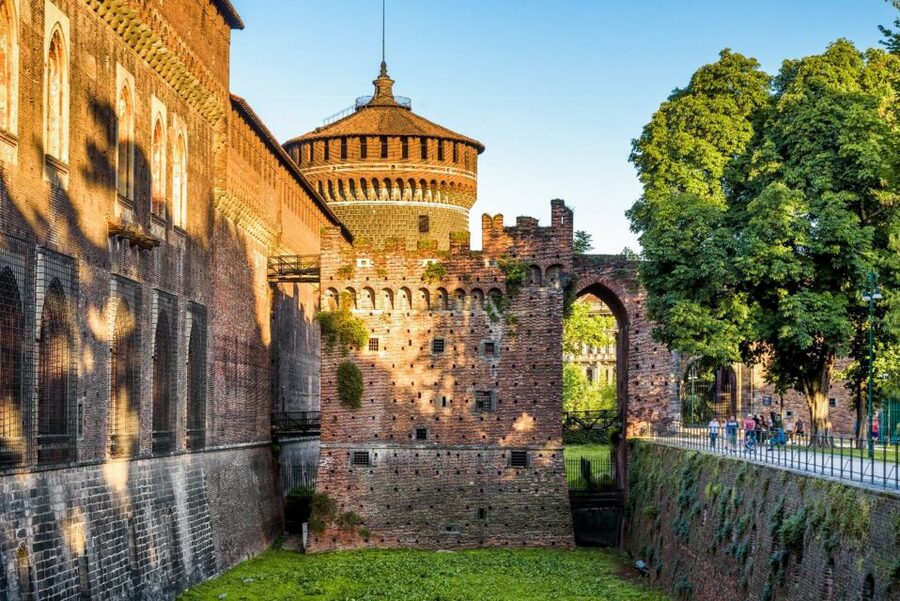 Milan: Sforza Castle Entry Ticket with Digital Audio Guide - Meeting the host and collecting your real ticket