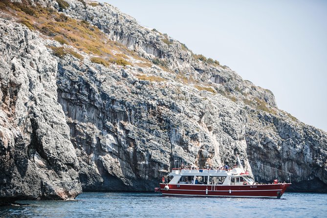 Mini-cruise tour to the Caves of Santa Maria di Leuca - The swimming breaks on both sides