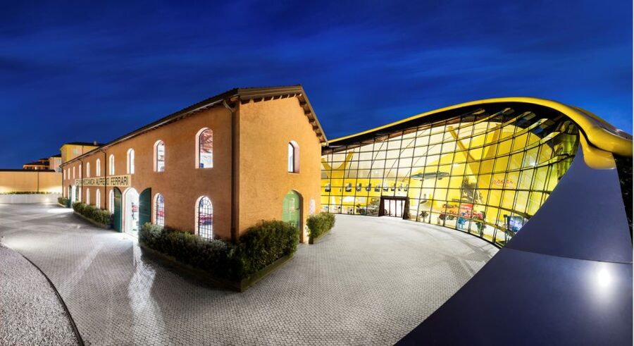 Modena: Enzo Ferrari Museum Entrance Ticket - Five engine sections show what Ferrari was building