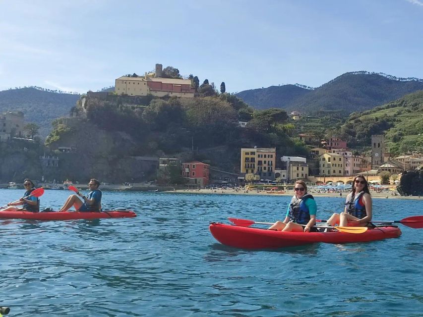 Monterosso al Mare: Monterosso Kayak and Snorkeling Tour - One hour along the coast: caves, cliffs, and village views