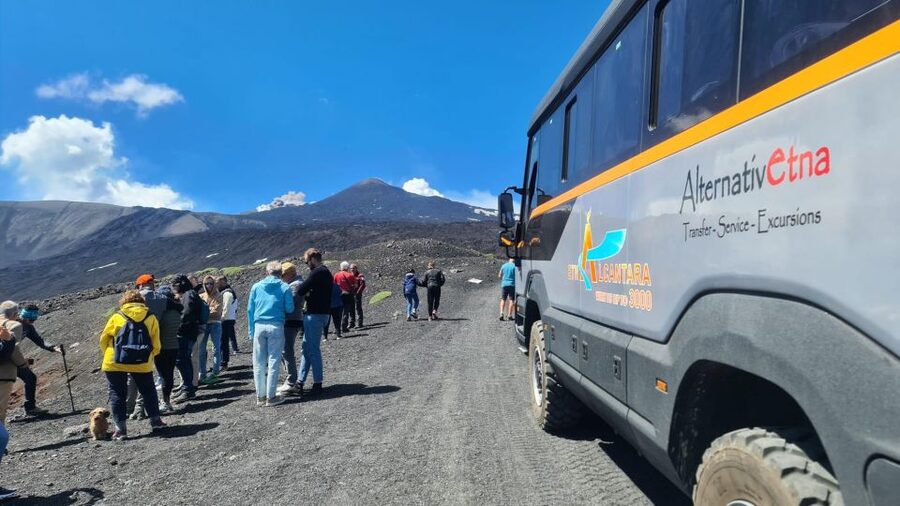 Mount Etna: Ascent to 2800m by 4x4 - Pizzi Deneri at 2810 meters