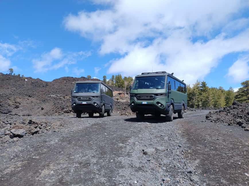 Mount Etna: North Upper Craters Guided Tour by 4x4 with Trek - The 4x4 ride into the volcanic zone