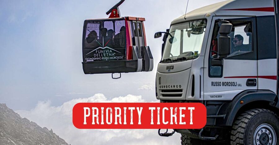 Mount Etna: Roundtrip Cable Car and 4x4 Bus Ticket - The cable car climbs from 1,900 to 2,500 meters