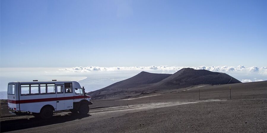 Mount Etna: Roundtrip Cable Car and 4x4 Bus Ticket - The 4x4 bus reaches about 2,900 meters