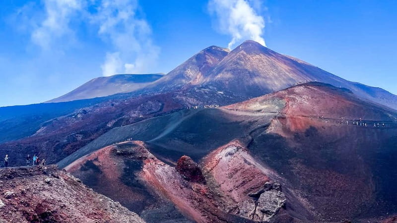 Mount Etna: Trek to 3000m with cable car and jeep - The 4x4 ride from 2,500 to about 2,800 meters