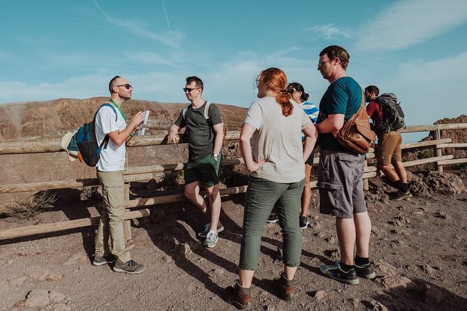 Mount Vesuvius Tour from Pompeii Led by an Expert Guide - At the summit, crater first and views second