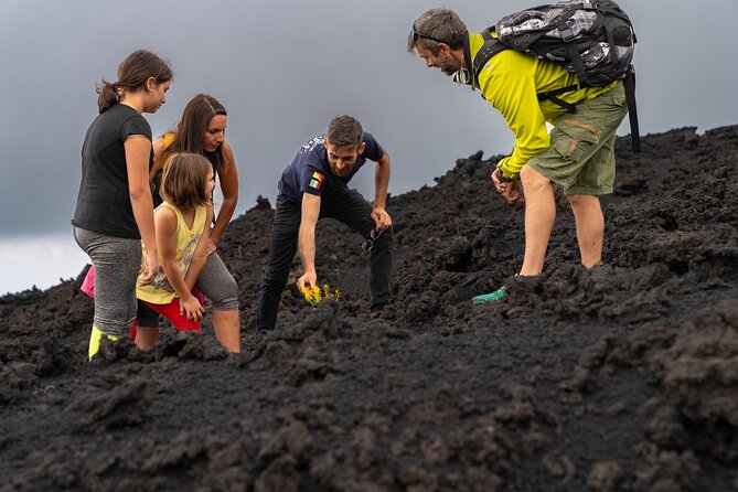 Mt Etna and Wine tasting tour from Catania - Walking the lower slopes of Mt Etna