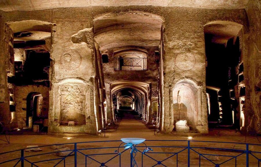 Naples: Catacombs of San Gennaro Entry Ticket & Guided Tour - St. Agrippinus and the 4th-century expansion