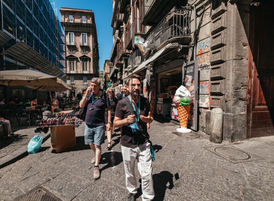 Naples: Downtown Tour with Veiled Christ & St Clare Tickets - San Lorenzo Maggiore and Piazza San Gaetano