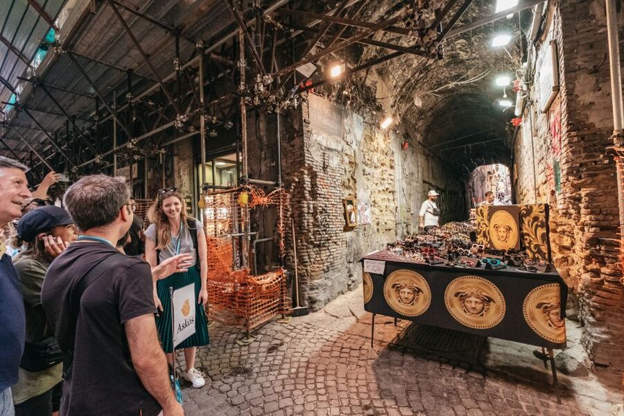 Naples: Downtown Tour with Veiled Christ & St Clare Tickets - Via San Gregorio Armeno and Via dei Tribunali