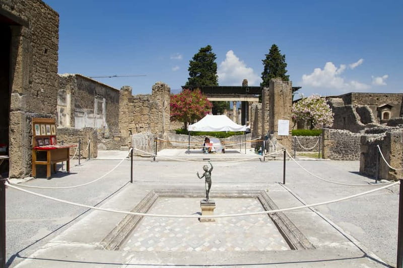 Naples or Sorrento: Full-Day Pompeii and Mount Vesuvius Tour - Pompeii before the crowds build