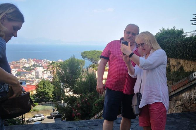 Naples Panoramic Walking Tour: From the Hills to the Center - Walking down Naples’ scenic stairways