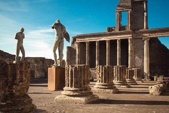 Naples Shore Excursion: Naples City and Pompeii Half Day Sightseeing Tour - Posillipo terrace and the Naples bay view