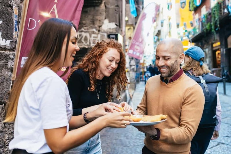 Naples: Street Food Walking Tour with Local Guide - Fried pasta and arancini on the old streets