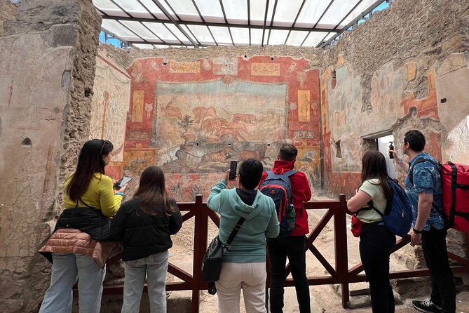 Naples: Tour of Mt Vesuvius and Pompeii w/ Lunch & Wine tasting - Lunch and wine near Vesuvius