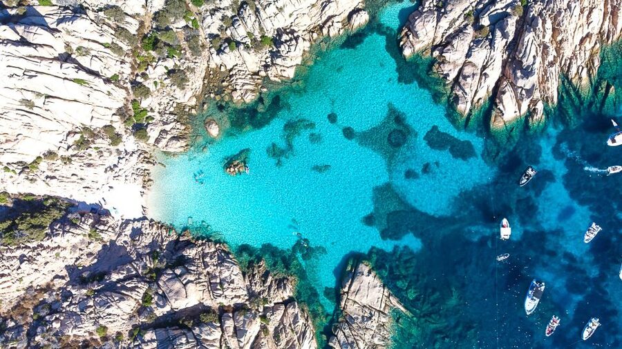 Palau: La Maddalena Archipelago and Caprera Island Boat Tour - A full day across five islands