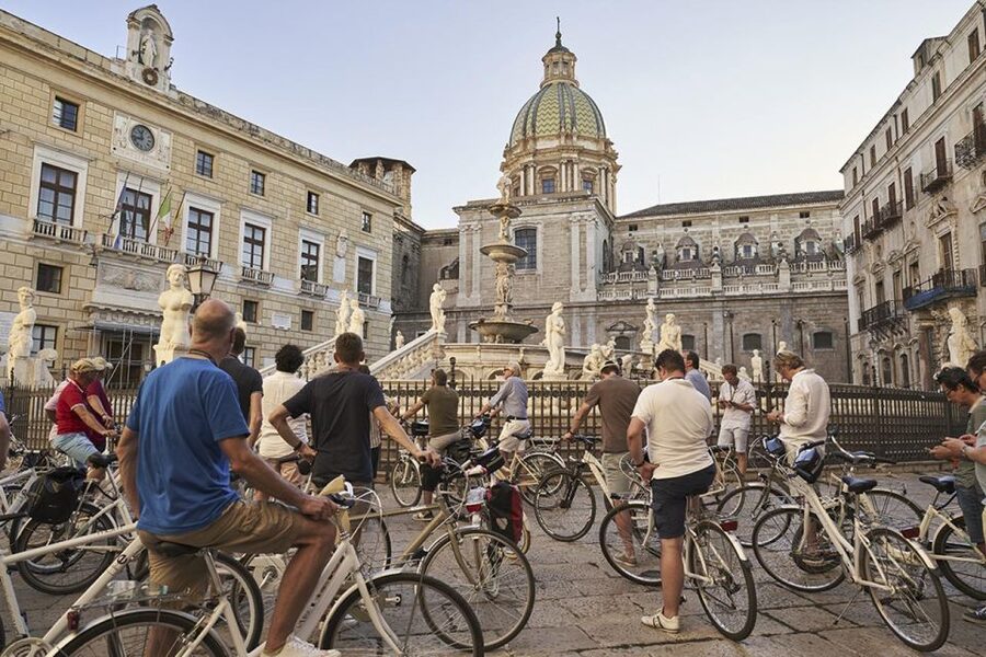 Palermo: Guided Bike Tour with Street Food Tasting - Starting Near Palermo’s Main Sights