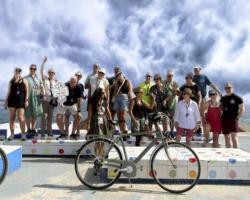 Palermo: Guided Bike Tour with Street Food Tasting - Riding the Waterfront Toward Port of Cala
